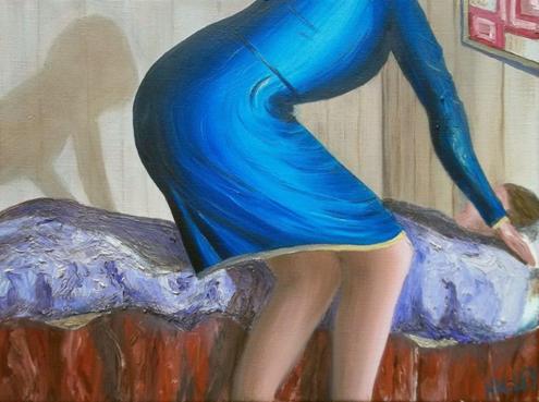 Mother putting son to bed (11)