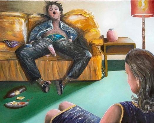 She married him  (8)